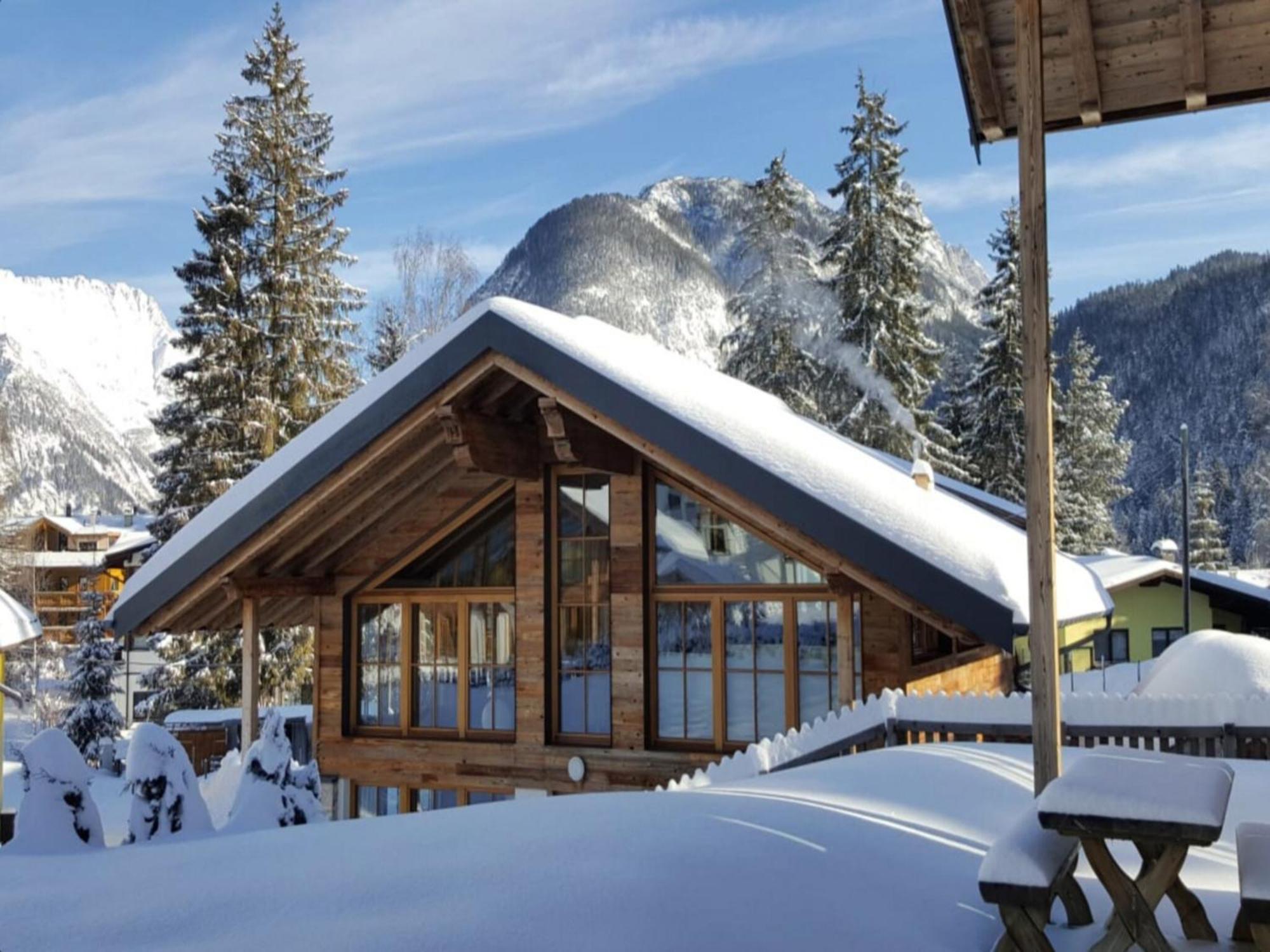 Chalets Im Weidach, Leutasch Kültér fotó